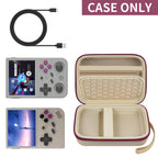 Retro Handheld Console Carrying Case for R36S / RG353V / RG353VS – Shockproof Travel Storage Bag