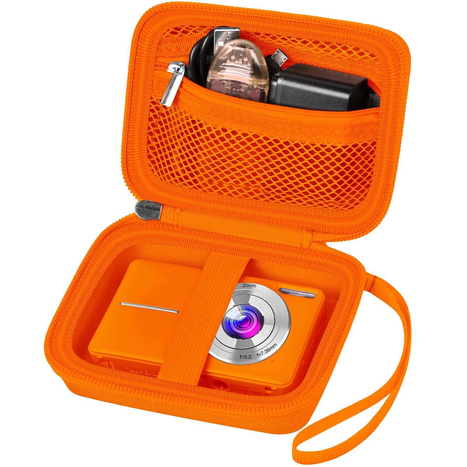 Digital Camera Case For VAHOIALD, Kodak and More | Protective Bag with SD Card Holder