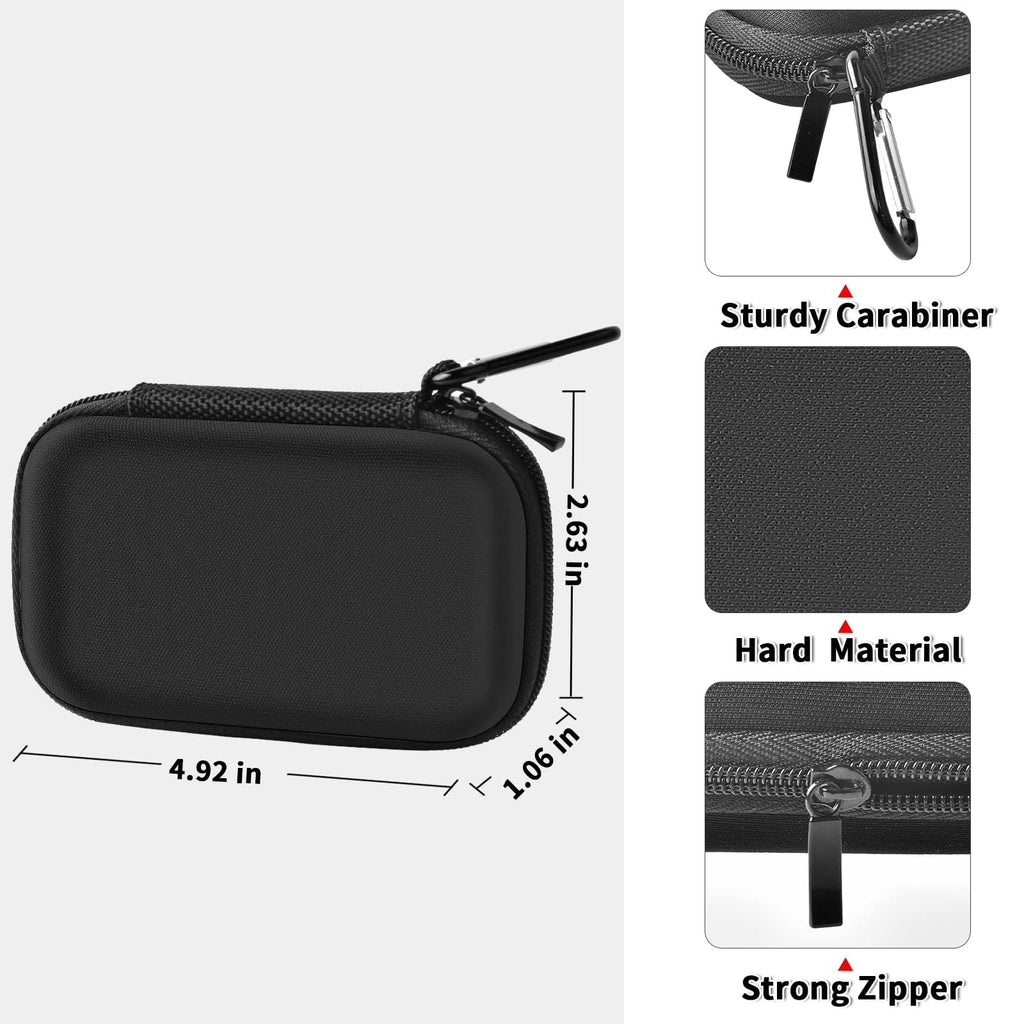 Portable SSD Case for SanDisk Extreme And Extreme PRO, Hard Shell Travel Storage  with SD Card Holder