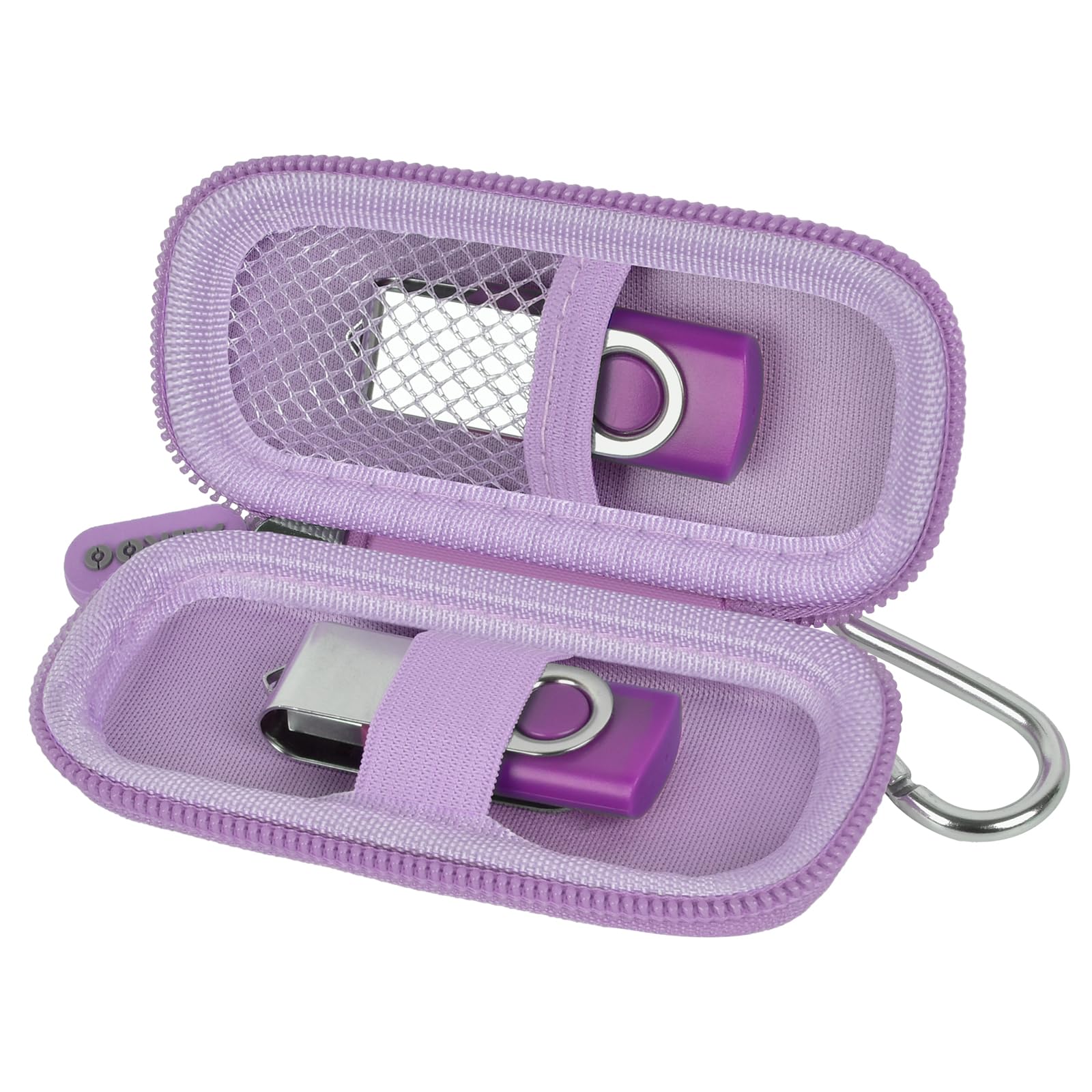 USB Flash Drive Case with SD Card Storage – Portable Hard Organizer for Travel and Easy Data Protection