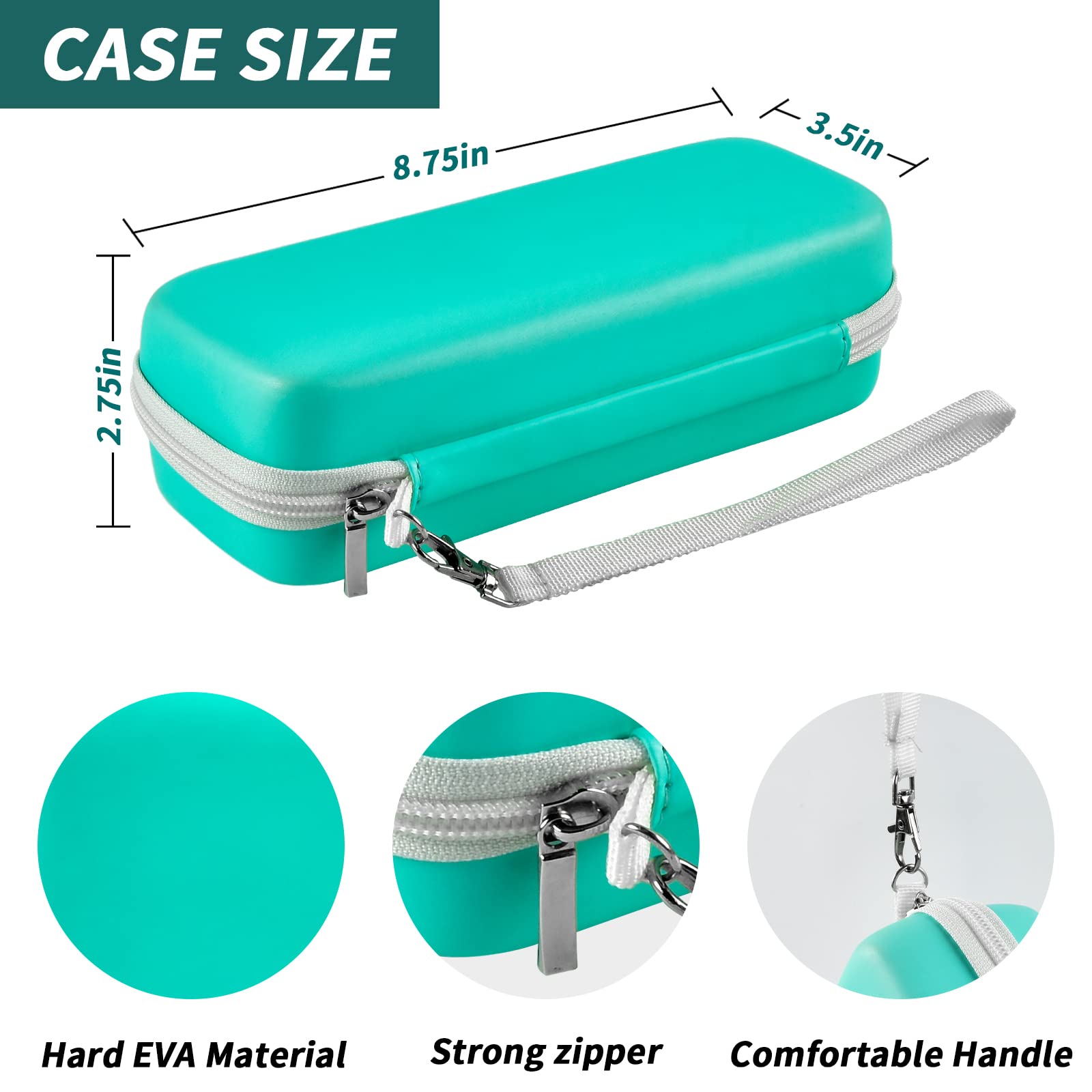 Electric Toothbrush Travel Case for Oral-B and Philips Sonicare - Waterproof Holder Bag
