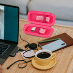 USB Flash Drive Case with SD Card Storage – Portable Hard Organizer for Travel and Easy Data Protection