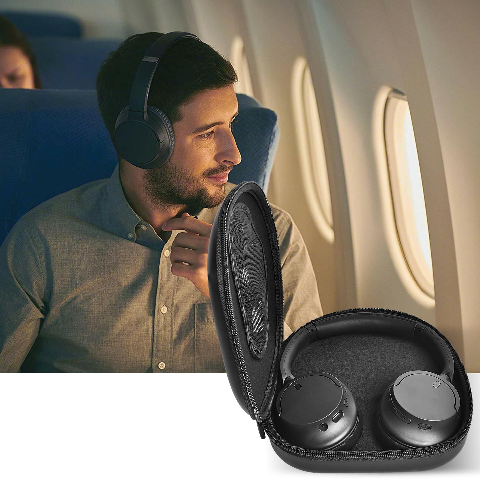 Headphone Carrying Case for Sony WH-CH720N and JBL Tune 720BT Wireless Headphones