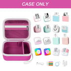 Label Maker Case for Memoking T02 and Phomemo M02 Mini Printer Storage