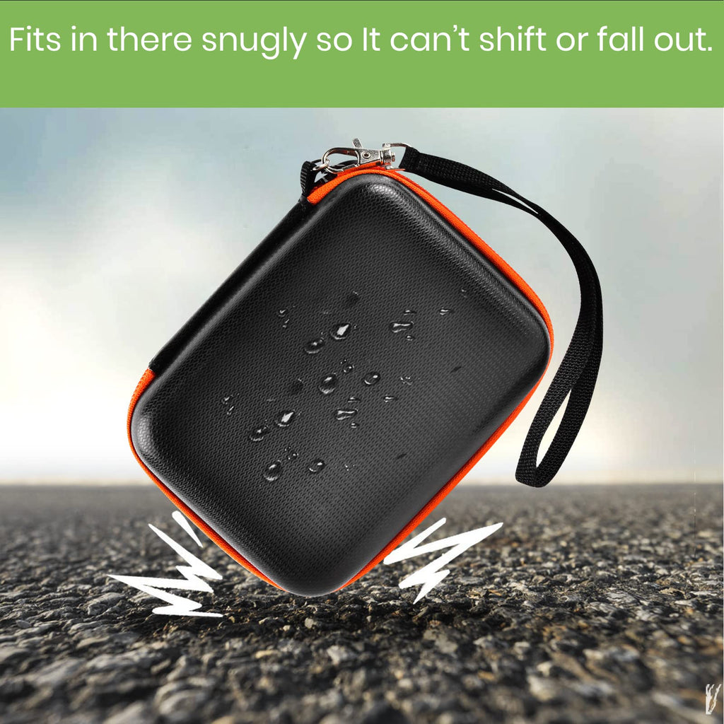 Hard Travel Case for LaCie Rugged Mini External Hard Drive – Portable Storage for HDD and Accessories