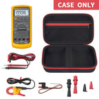 Hard Carrying Case for Fluke Digital Multimeter – Protective Travel Organizer for Meter and Test Leads