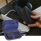Portable SSD Case and Travel Organizer for 1TB/2TB/4TB Samsung T9/T7 External Drive