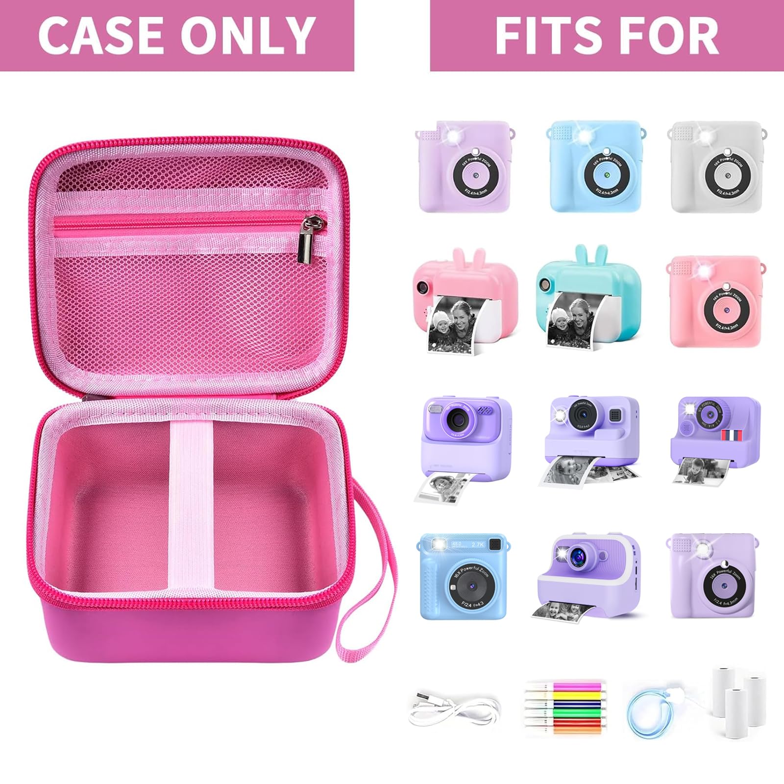 Kids Instant Print Camera Case For ESOXOFFORE, Dylanto and More