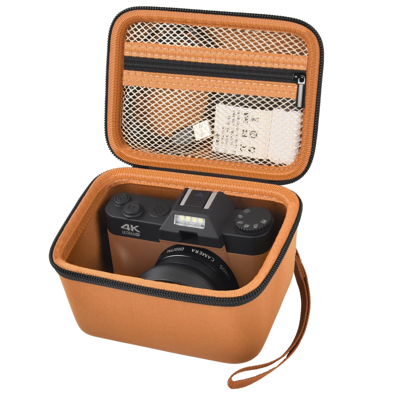 Vlogging Camera Case for 4K Digital Cameras–Portable Storage for Lens and Accessories