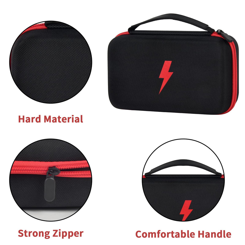 Hard Carrying Case for Fluke Digital Multimeter – Protective Travel Organizer for Meter and Test Leads