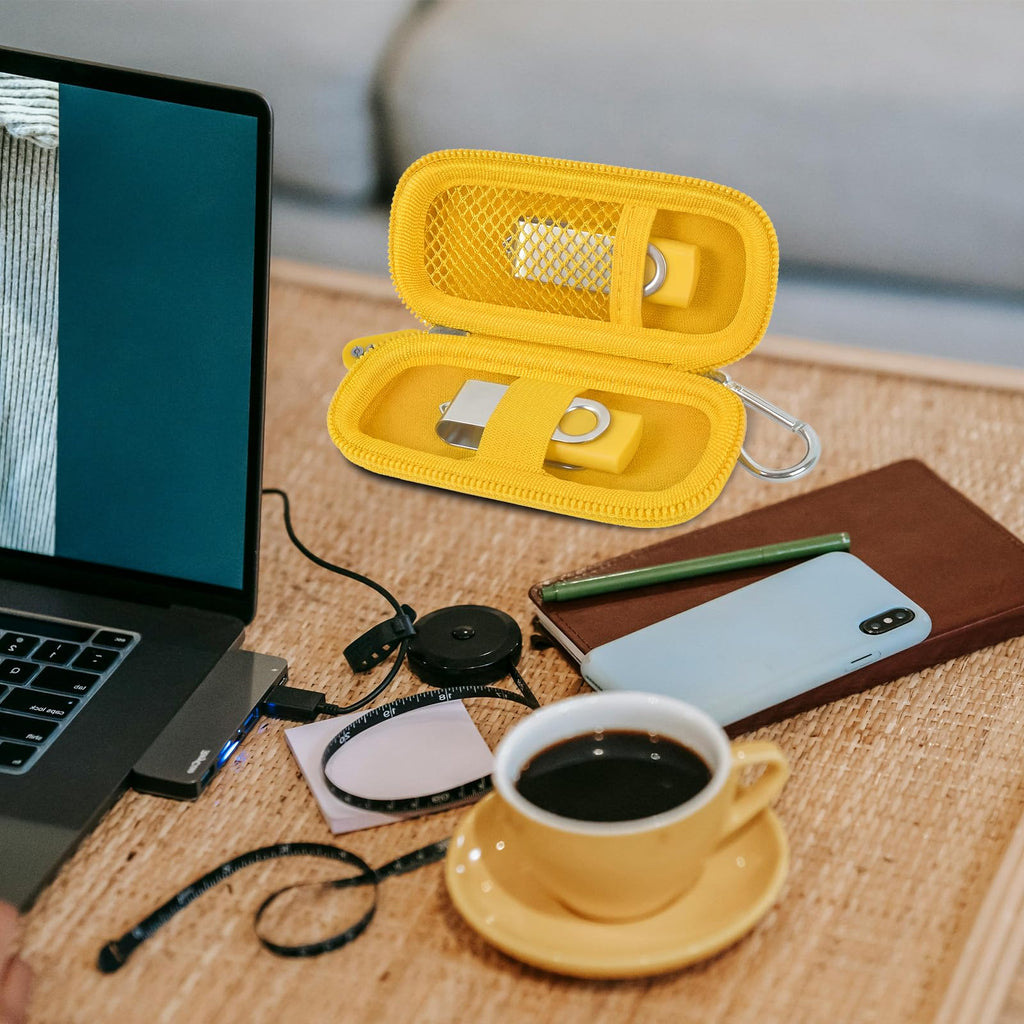 USB Flash Drive Case with SD Card Storage – Portable Hard Organizer for Travel and Easy Data Protection