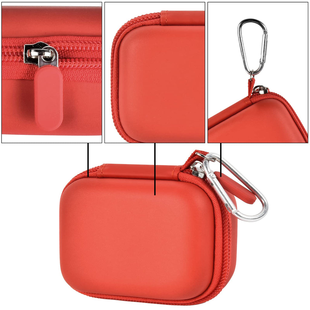 Portable Charger Case for Mini Power Bank, Hard Shell Travel Storage Bag with Cable Pocket