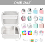 Label Maker Case for Memoking T02 and Phomemo M02 Mini Printer Storage