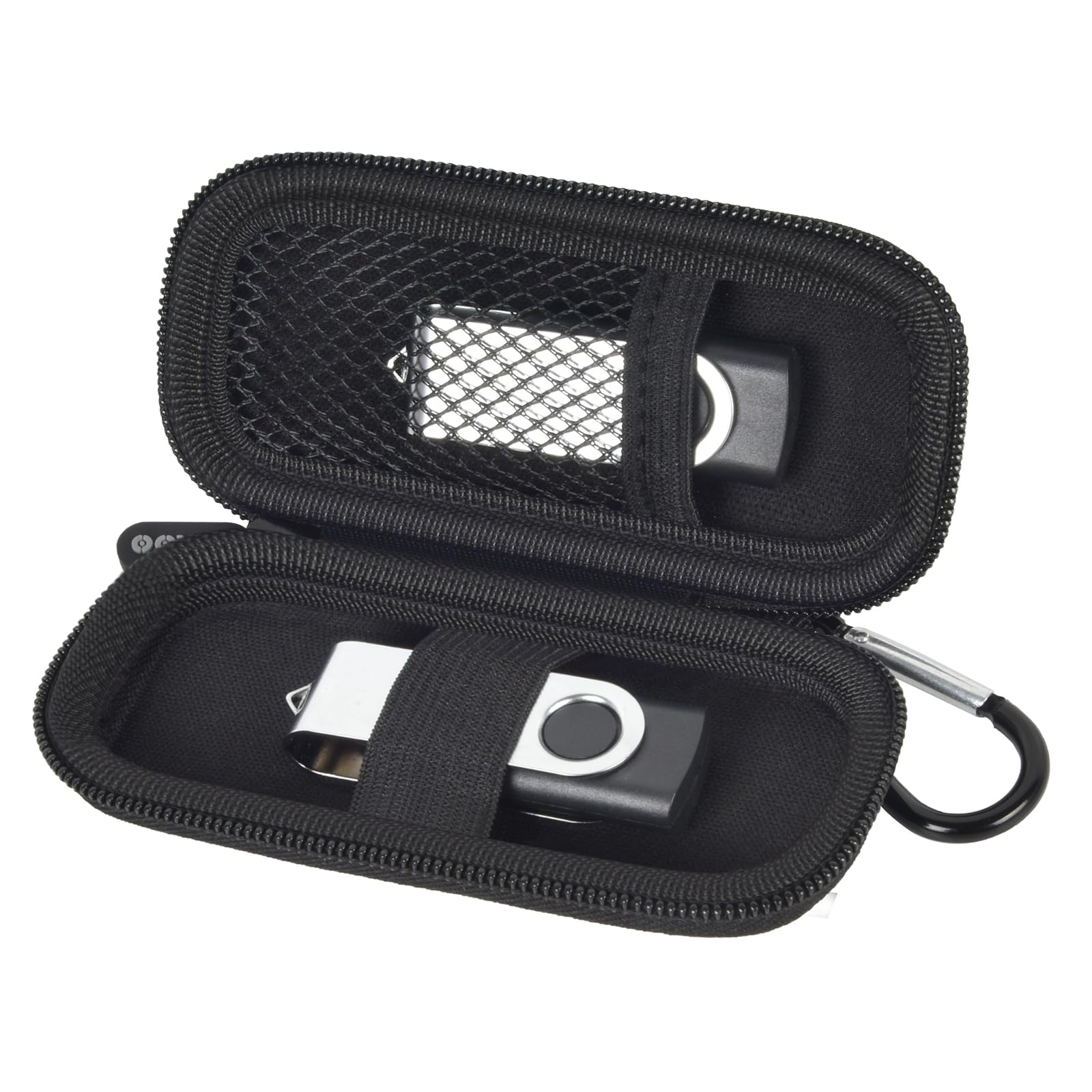 USB Flash Drive Case with SD Card Storage – Portable Hard Organizer for Travel and Easy Data Protection