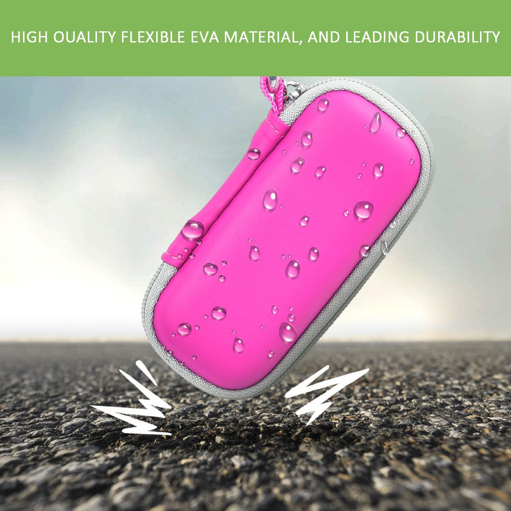 Shockproof Travel Case for KardiaMobile 6L Max – Dual EVA Protection, Use Without Removing