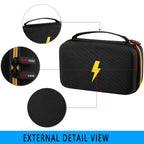 Hard Carrying Case for Fluke Digital Multimeter – Protective Travel Organizer for Meter and Test Leads