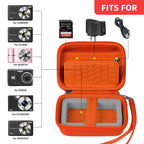 Camera Protective Travel Case For Kodak, Canon and Sony | Lightweight and Portable
