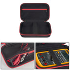 Hard Carrying Case for Fluke Digital Multimeter – Protective Travel Organizer for Meter and Test Leads