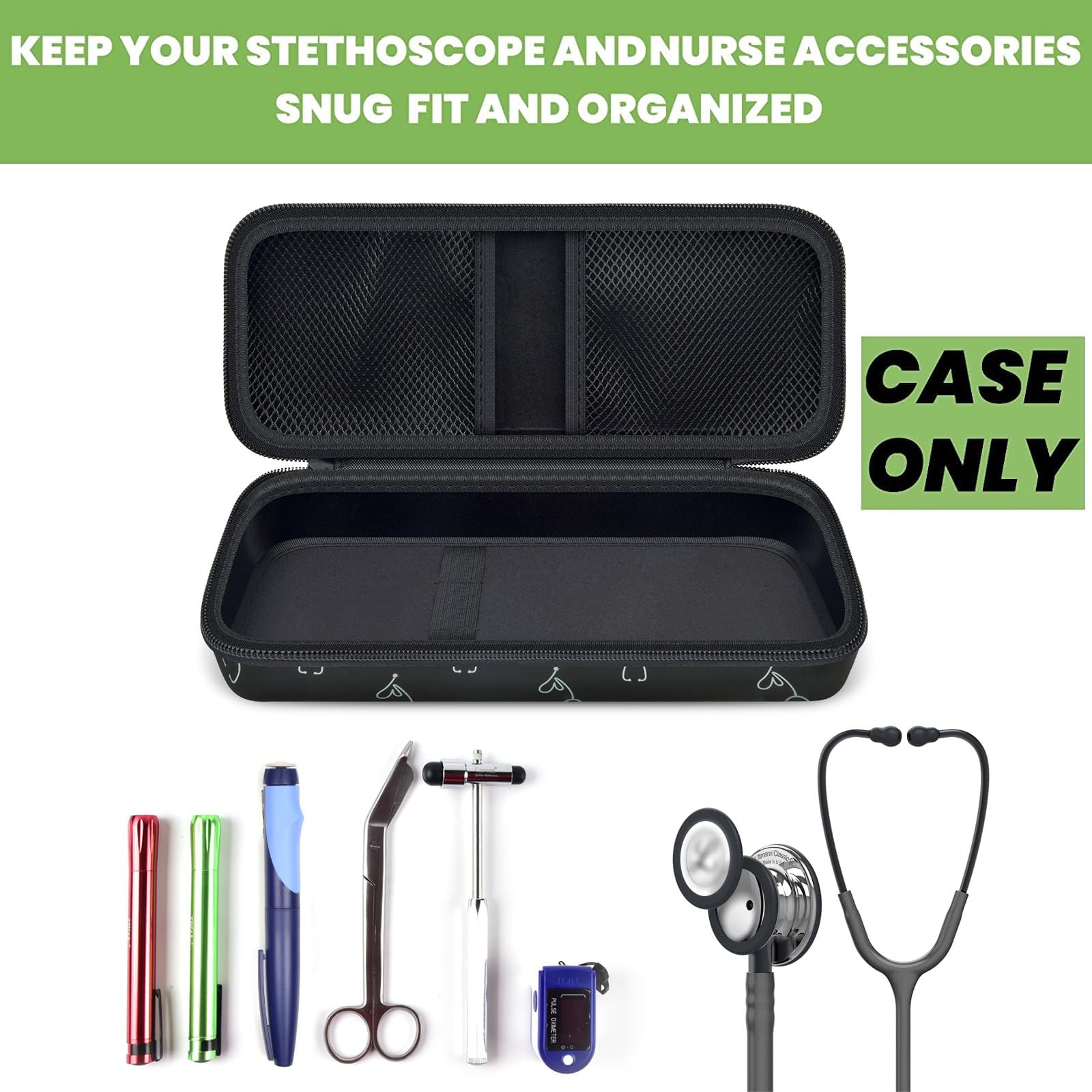 Stethoscope Case For 3M Littmann and MDF Acoustica