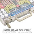 269 Slot Battery Organizer Case with Tester – Heavy Duty Storage Box for AA, AAA, 9V and More