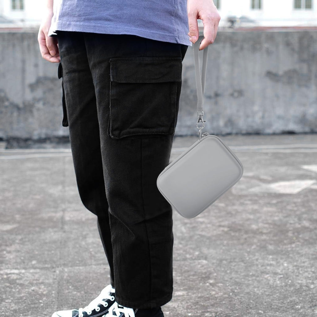 Retro Handheld Console Carrying Case for R36S / RG353V / RG353VS – Shockproof Travel Storage Bag