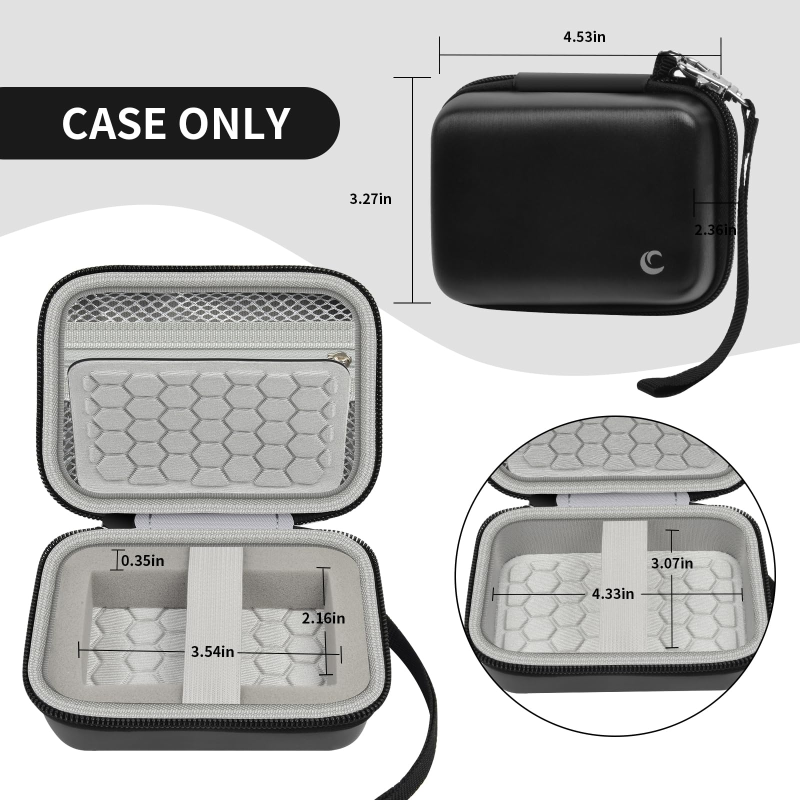 Camera Protective Travel Case For Kodak, Canon and Sony | Lightweight and Portable