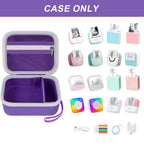Label Maker Case for Memoking T02 and Phomemo M02 Mini Printer Storage