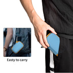 Portable SSD Case for SanDisk Extreme And Extreme PRO, Hard Shell Travel Storage  with SD Card Holder