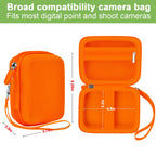Digital Camera Case For VAHOIALD, Kodak and More | Protective Bag with SD Card Holder