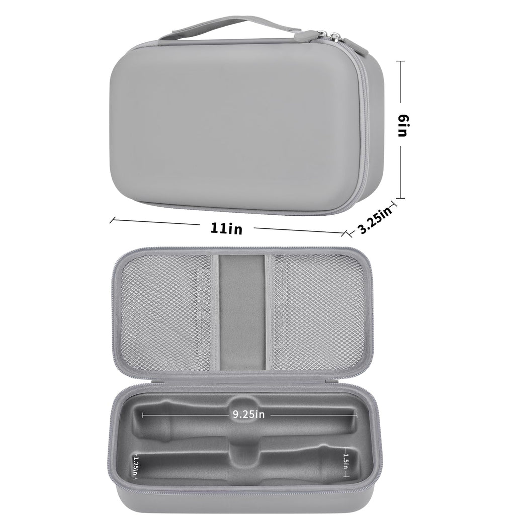JBL Wireless Microphone Case – Shockproof Hard Shell Travel Bag For Dual Mics and Accessories