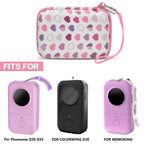 Label Maker Carrying Case Fits Phomemo, NIIMBOT and More– Protective EVA Bag with Mesh Pocket
