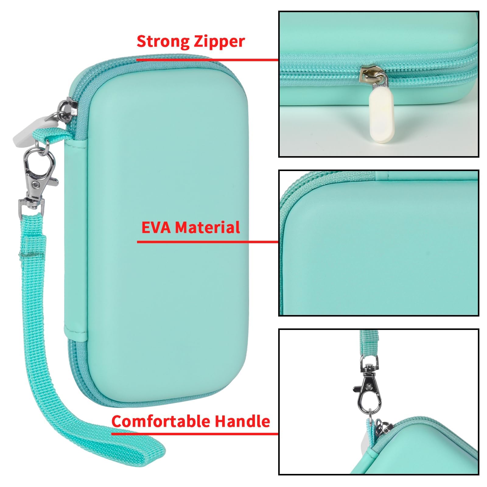 MagSafe Power Bank Carrying Case for Anker 633/622/621/321 Magnetic Battery – Shockproof Travel Storage Organizer
