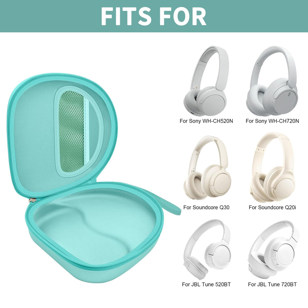 Headphone Carrying Case for Sony WH-CH720N and JBL Tune 720BT Wireless Headphones
