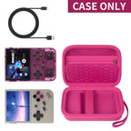 Retro Handheld Console Carrying Case for R36S / RG353V / RG353VS – Shockproof Travel Storage Bag