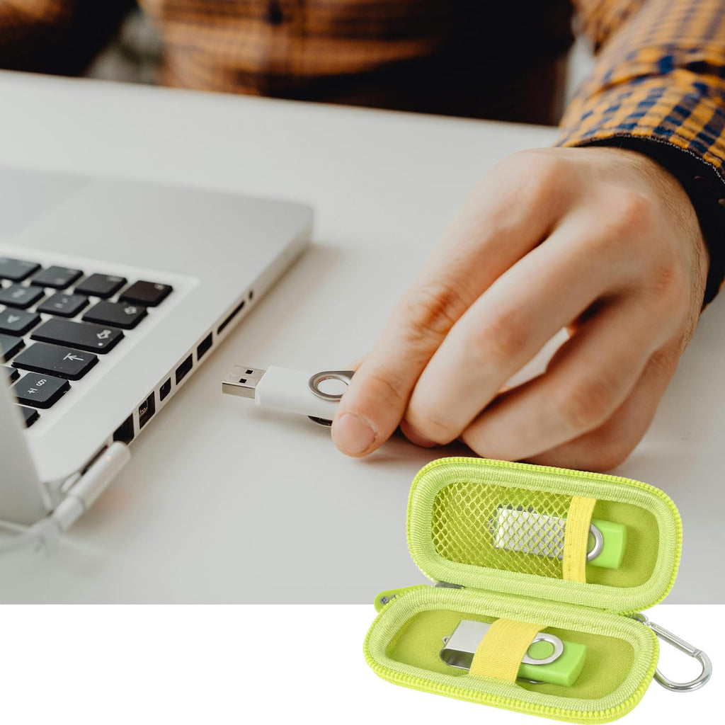USB Flash Drive Case with SD Card Storage – Portable Hard Organizer for Travel and Easy Data Protection