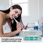 Electric Toothbrush Travel Case for Oral-B and Philips Sonicare - Waterproof Holder Bag