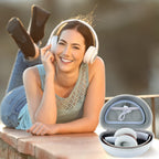 Shockproof Foldable Headphone Travel Case with Mesh Pocket – Compatible with Solo and Studio