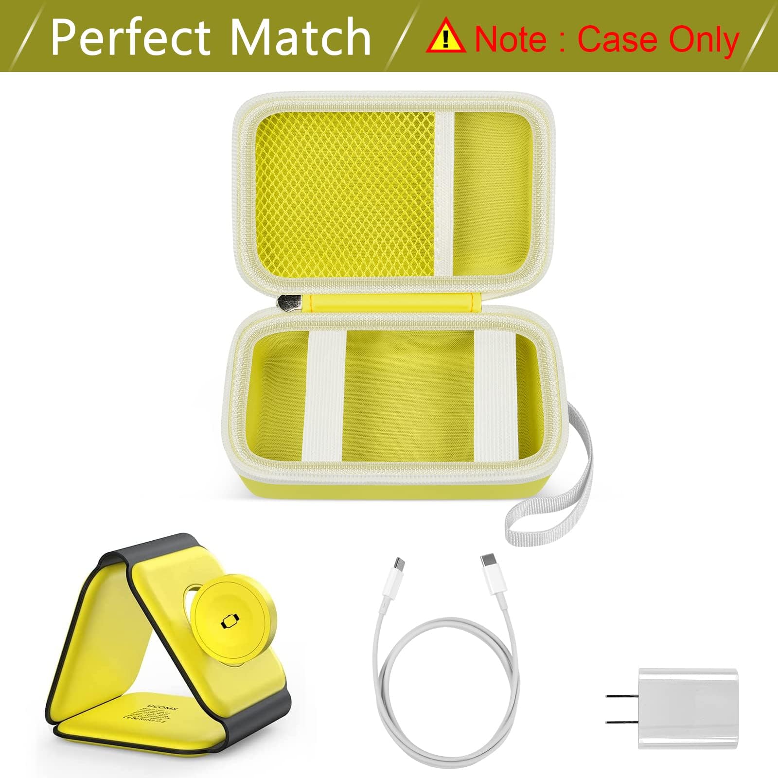 Premium Travel Organizer for Foldable 3-in-1 Magnetic Wireless Charging Station