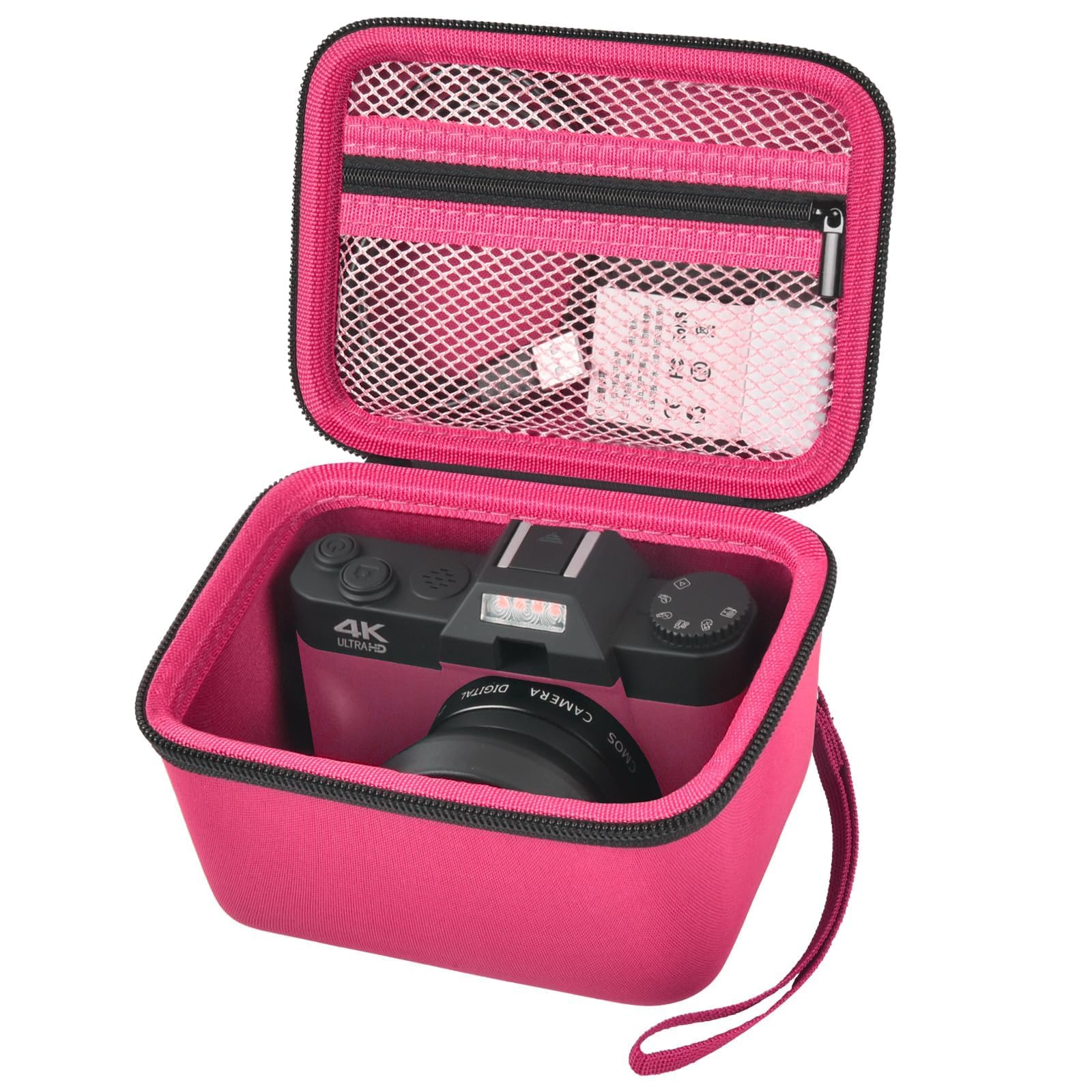 Vlogging Camera Case for 4K Digital Cameras–Portable Storage for Lens and Accessories