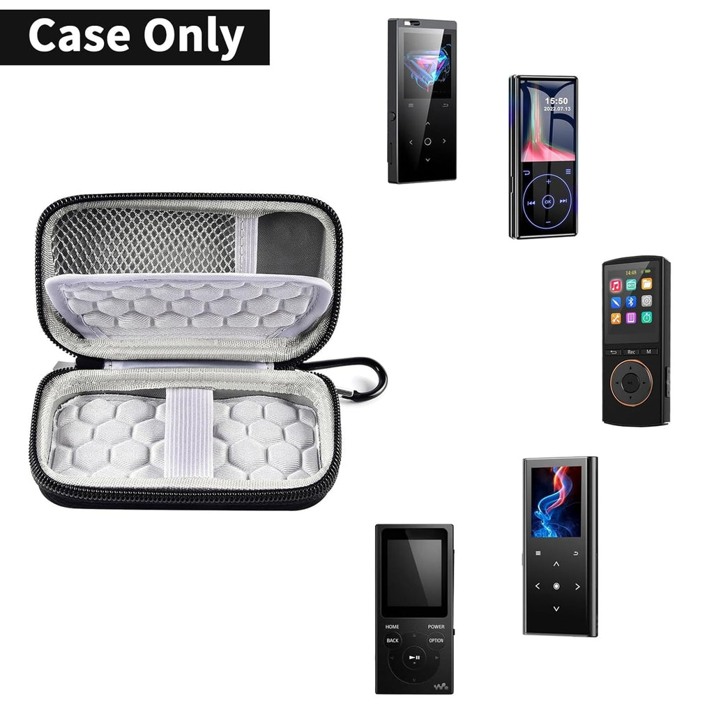 Portable MP3 / MP4 Player Case – Protective Travel Organizer for Music Players and Accessories