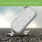 Shockproof Travel Case for KardiaMobile 6L Max – Dual EVA Protection, Use Without Removing