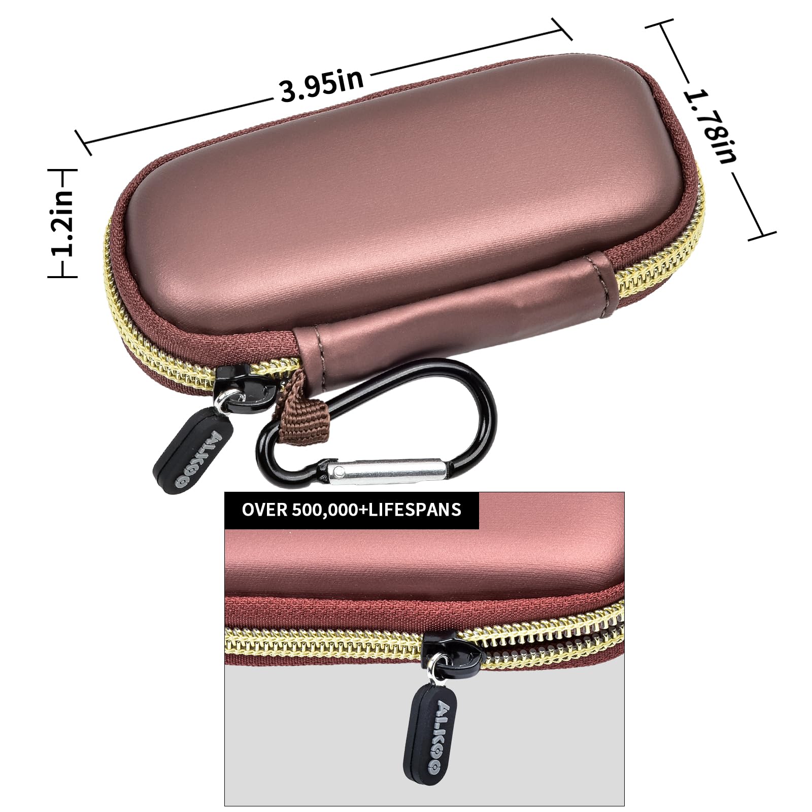 Shockproof Travel Case for KardiaMobile 6L Max – Dual EVA Protection, Use Without Removing