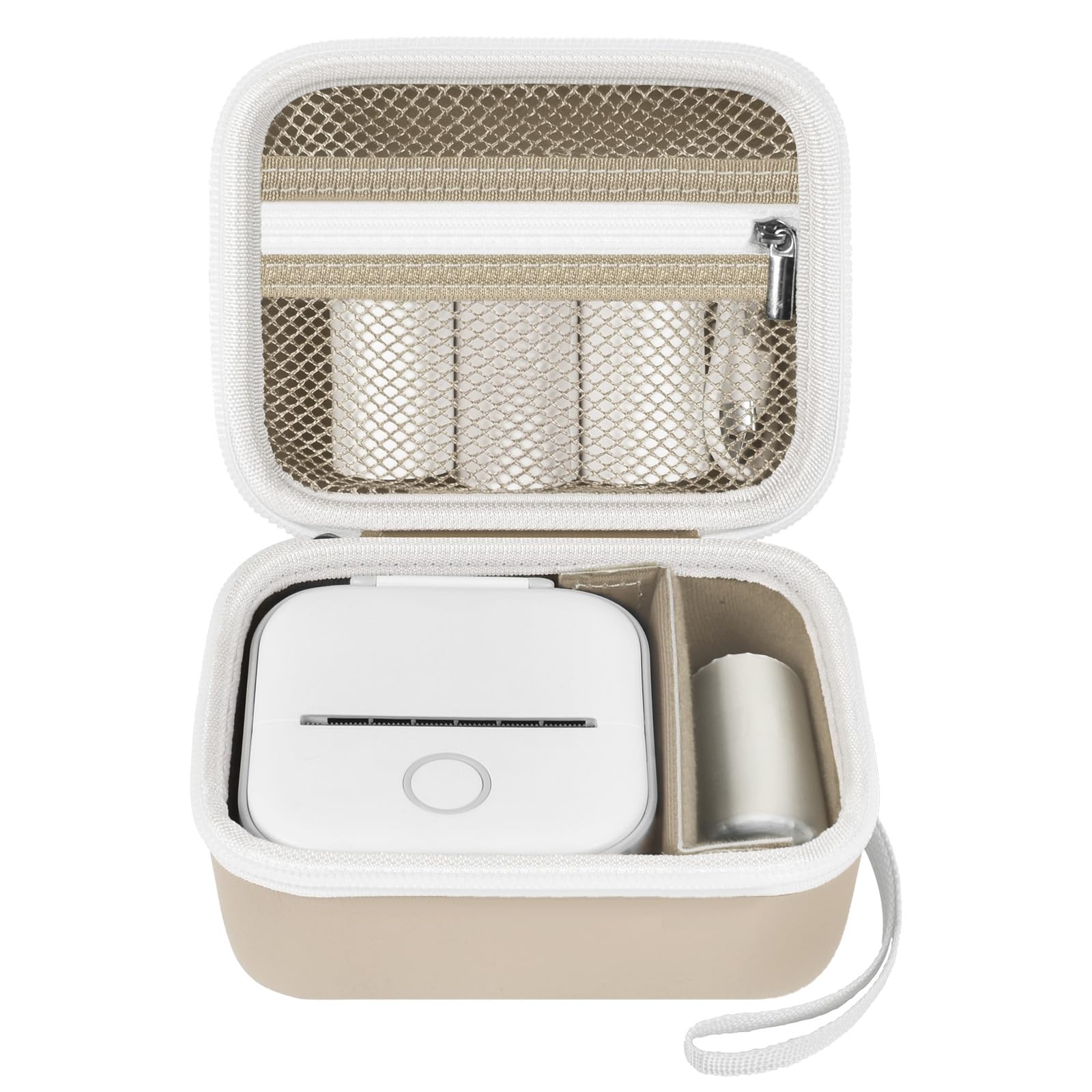 Label Maker Case for Memoking T02 and Phomemo M02 Mini Printer Storage