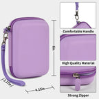 Retro Handheld Console Carrying Case for R36S / RG353V / RG353VS – Shockproof Travel Storage Bag