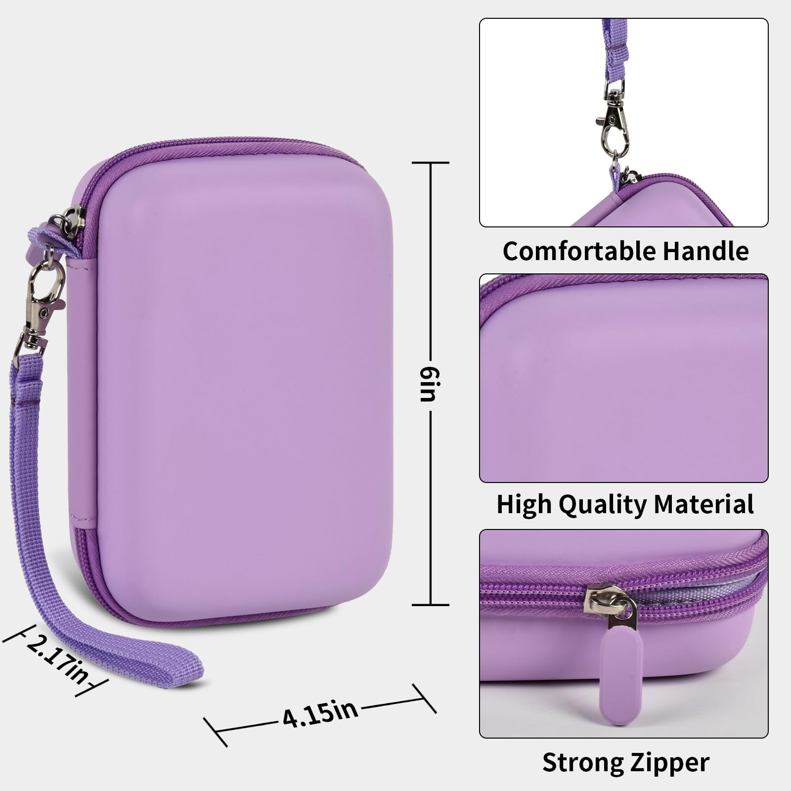 Retro Handheld Console Carrying Case for R36S / RG353V / RG353VS – Shockproof Travel Storage Bag