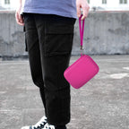 Retro Handheld Console Carrying Case for R36S / RG353V / RG353VS – Shockproof Travel Storage Bag