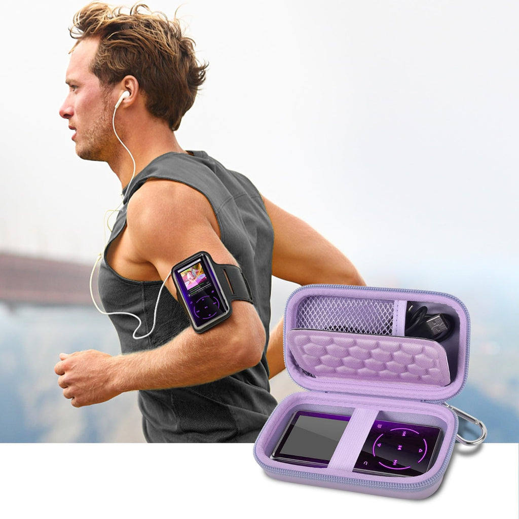 Portable MP3 / MP4 Player Case – Protective Travel Organizer for Music Players and Accessories