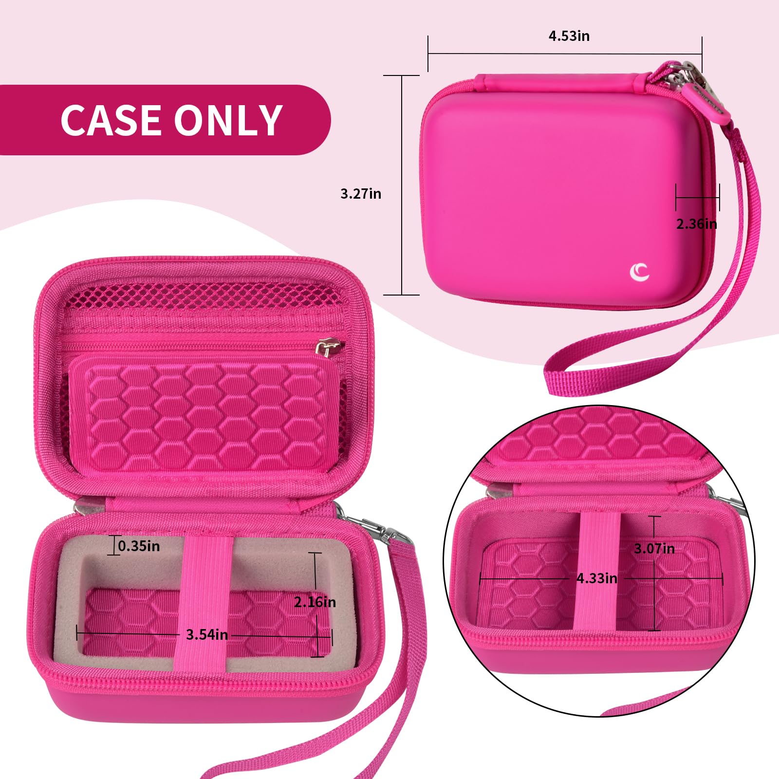 Camera Protective Travel Case For Kodak, Canon and Sony | Lightweight and Portable