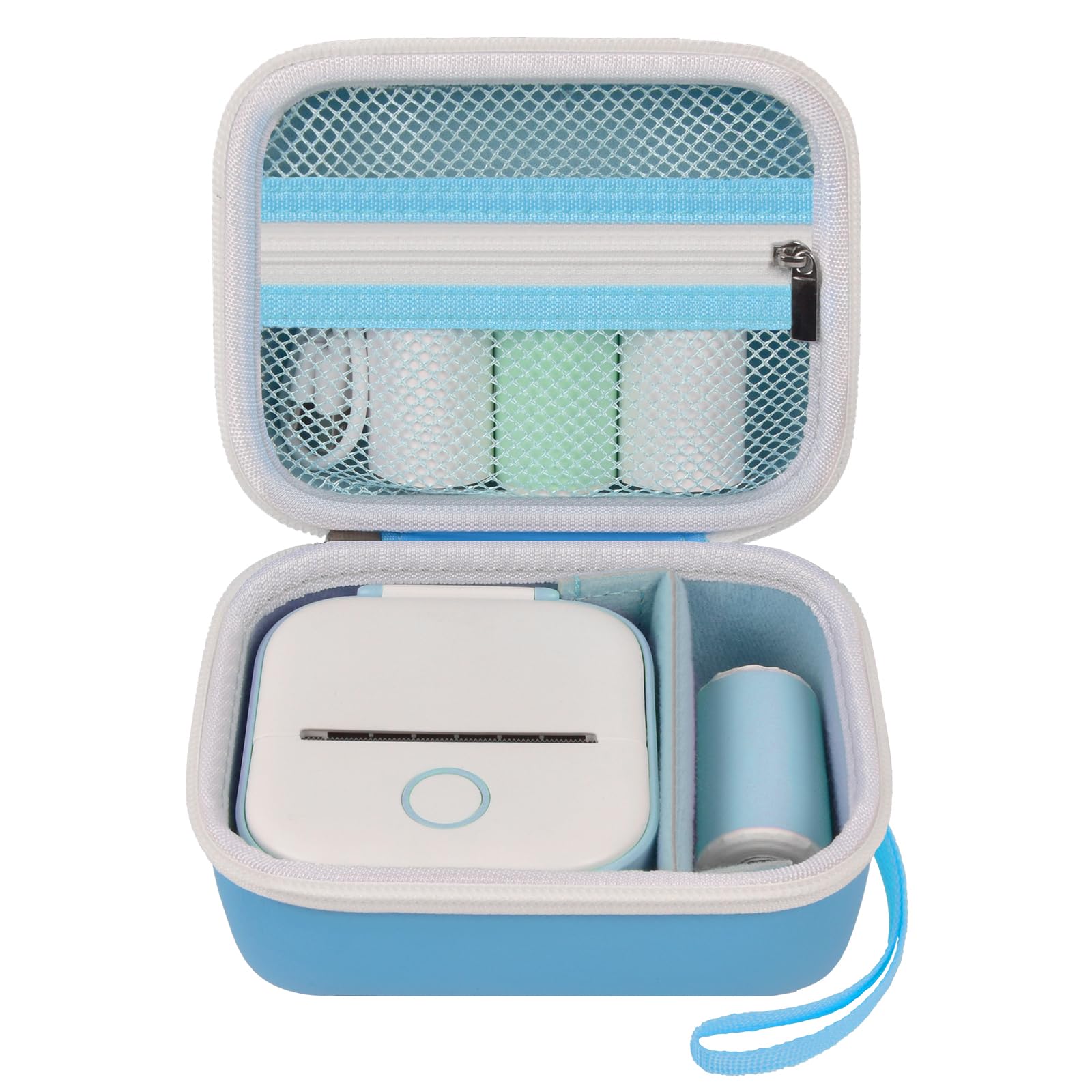 Label Maker Case for Memoking T02 and Phomemo M02 Mini Printer Storage