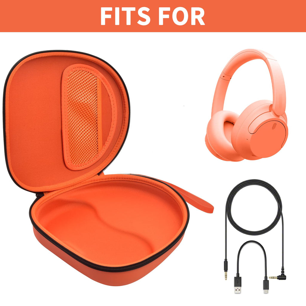Headphone Carrying Case for Sony WH-CH720N and JBL Tune 720BT Wireless Headphones